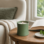 Riva Ribbed Ceramic Candle