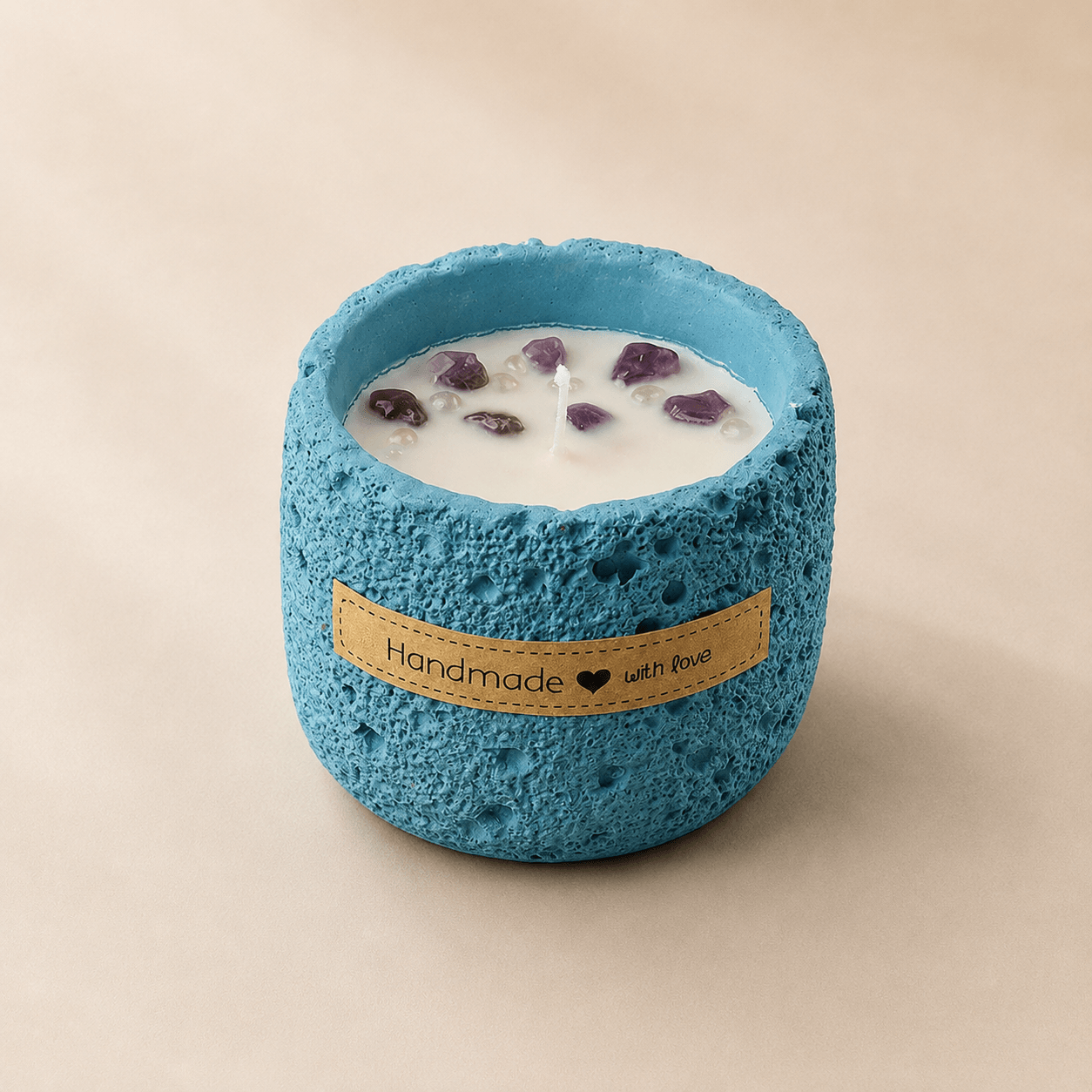 Terra Speckled Mineral Vessel Candle