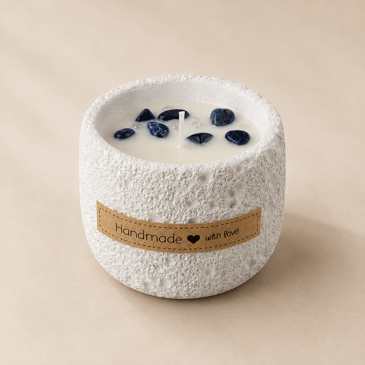 Terra Speckled Mineral Vessel Candle