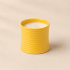 Riva Ribbed Ceramic Candle