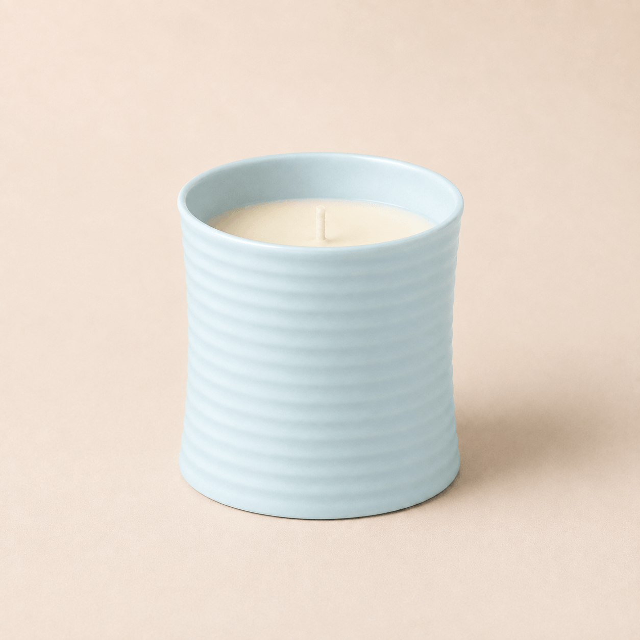 Riva Ribbed Ceramic Candle